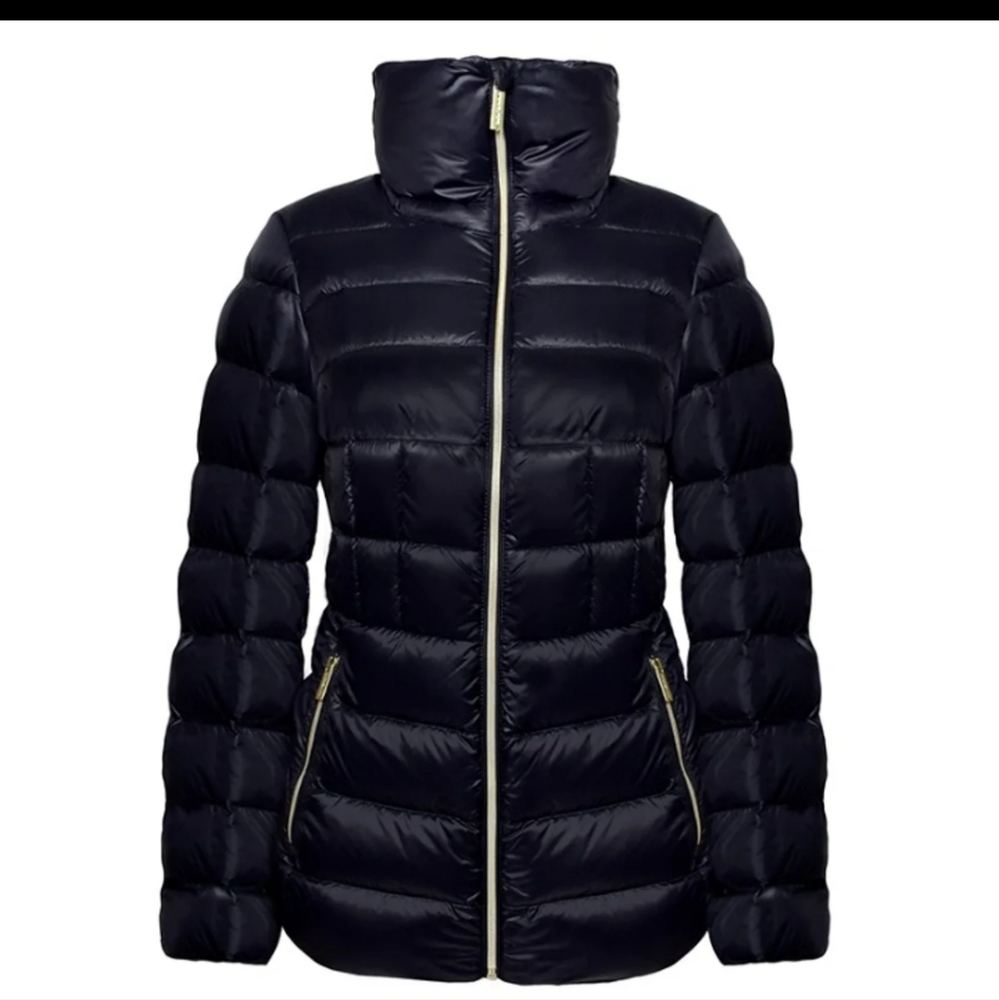 Michael Kors Navy Down Puffer Jacket